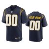 mens chargers custom navy 2020 game jersey