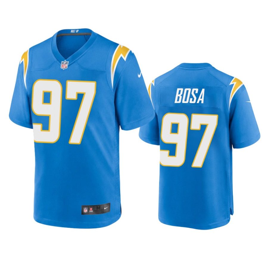 mens chargers joey bosa powder blue 2020 game jersey