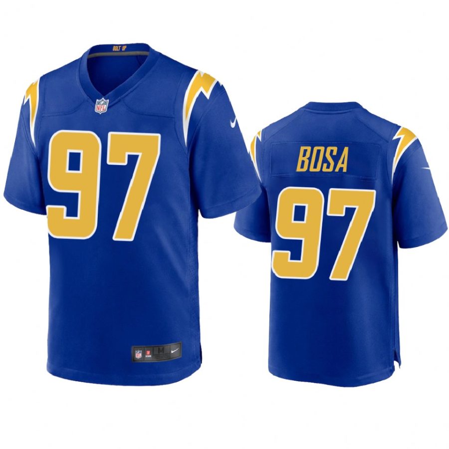 mens chargers joey bosa royal 2020 game jersey