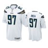 mens chargers joey bosa white game jersey