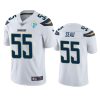 mens chargers junior seau white 60th anniversary vapor limited jersey