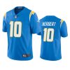 mens chargers justin herbert powder blue vapor limited jersey