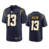 mens chargers keenan allen navy 2020 game jersey