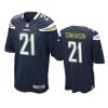 mens chargers ladainian tomlinson navy game jersey