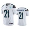 mens chargers ladainian tomlinson white 60th anniversary vapor limited jersey