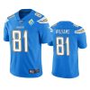 mens chargers mike williams light blue 60th anniversary vapor limited jersey