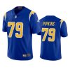 mens chargers trey pipkins royal 2020 2nd alternate vapor limited jersey