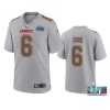 mens chiefs bryan cook gray super bowl lvii atmosphere jersey