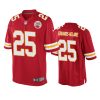 mens chiefs clyde edwards helaire red game jersey