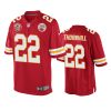 mens chiefs juan thornhill red 60th anniversary game jersey