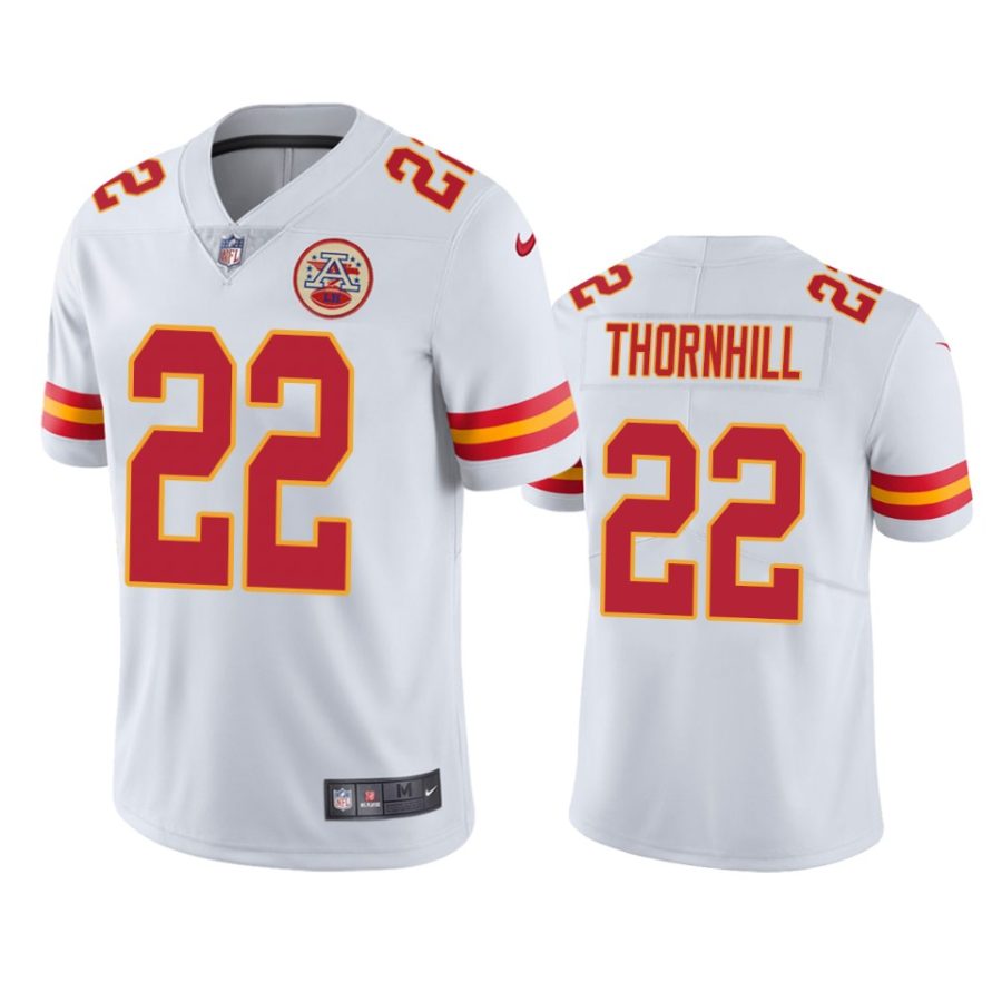 mens chiefs juan thornhill white vapor limited jersey