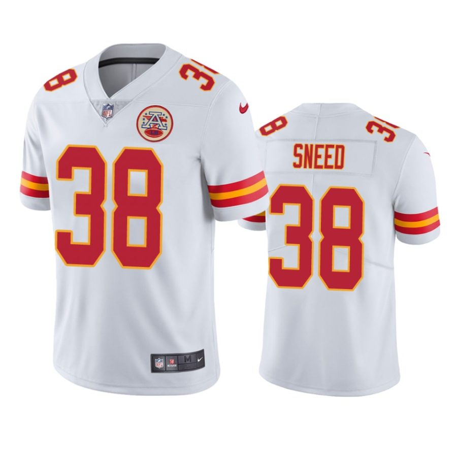 mens chiefs ljarius sneed white vapor untouchable limited jersey