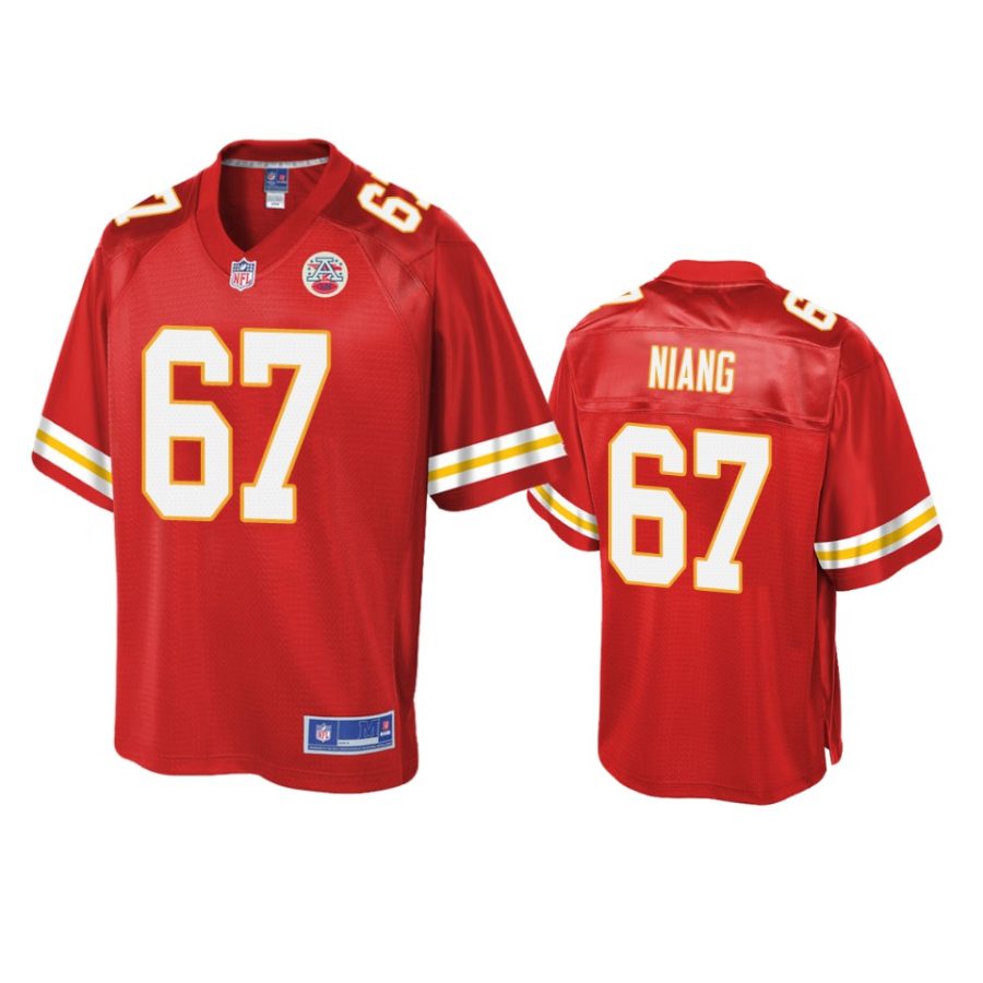 mens chiefs lucas niang red pro line jersey