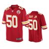 mens chiefs willie gay jr. red game jersey