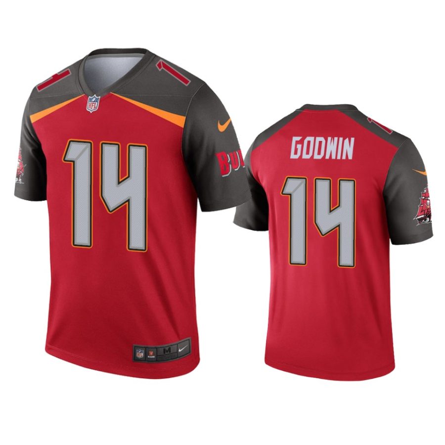 mens chris godwin buccaneers red legend jersey