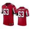 mens chris lindstrom falcons red legend jersey