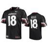 mens cincinnati bearcats travis kelce black college football jersey