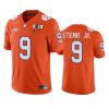 mens clemson tigers travis etienne jr. orange 2018 national champions jersey