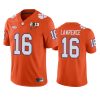 mens clemson tigers trevor lawrence orange 2018 national champions jersey