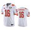 mens clemson tigers trevor lawrence white 2018 national champions jersey