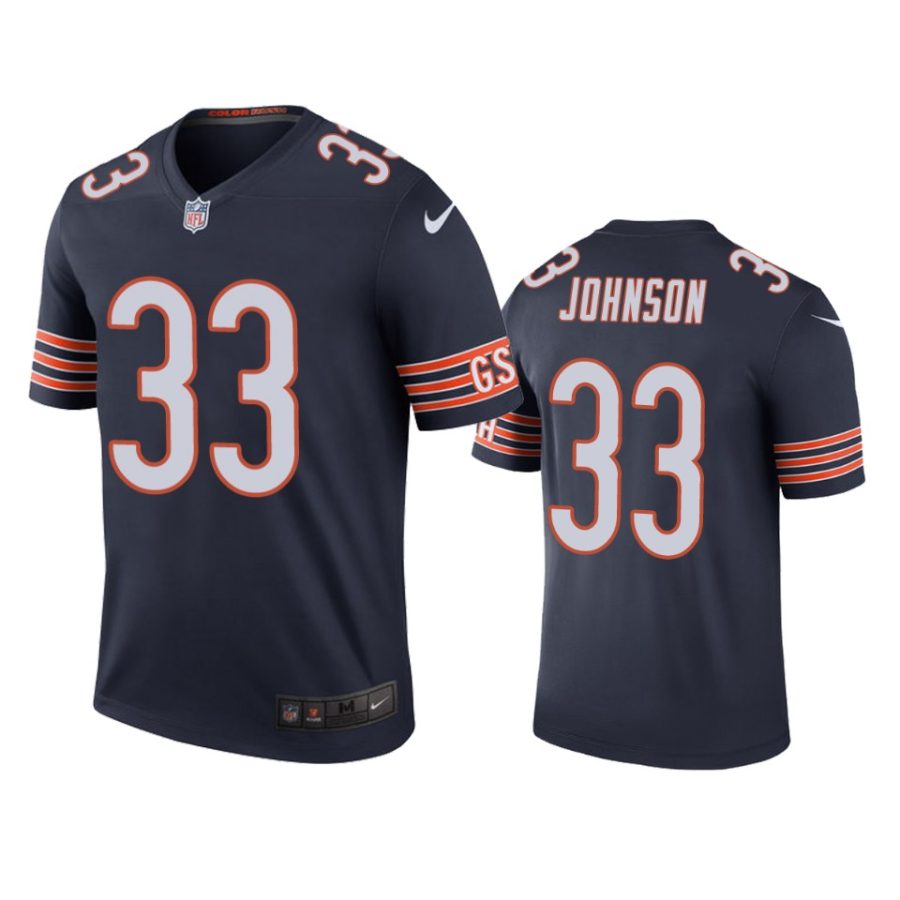 mens color rush legend bears jaylon johnson navy jersey