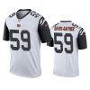 mens color rush legend bengals akeem davis gaither white jersey