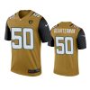 mens color rush legend jaguars shaquille quarterman bold gold jersey