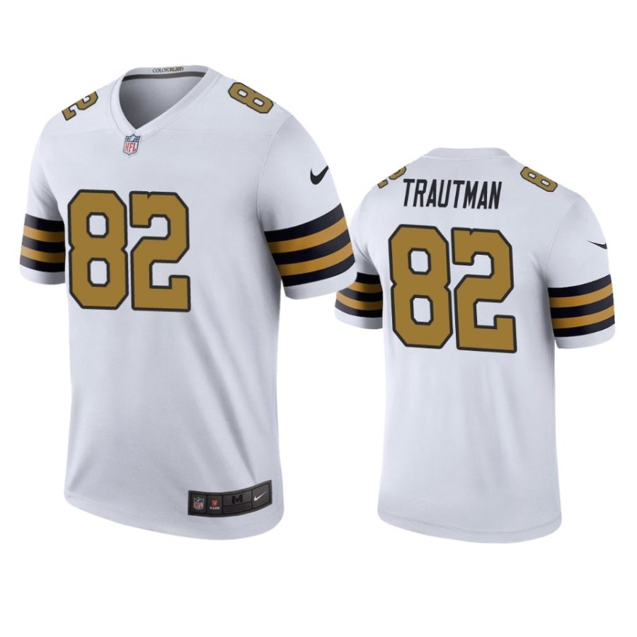 mens color rush legend saints adam trautman white jersey