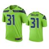 mens color rush legend seahawks deejay dallas green jersey