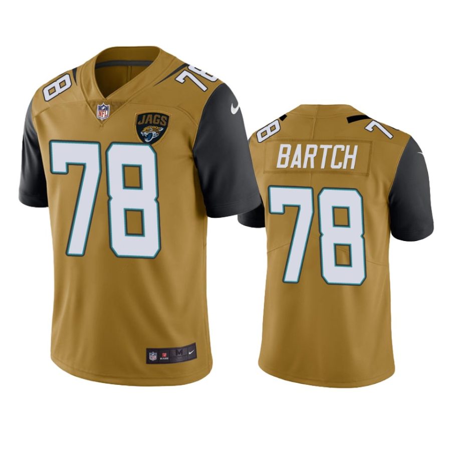 mens color rush limited ben bartch jaguars gold jersey