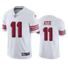 mens color rush limited brandon aiyuk 49ers white jersey