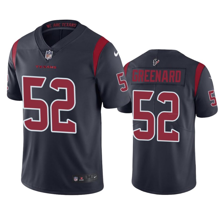 mens color rush limited jonathan greenard texans navy jersey