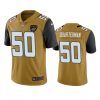 mens color rush limited shaquille quarterman jaguars gold jersey