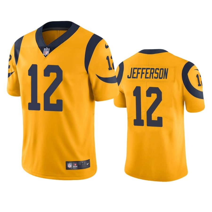 mens color rush limited van jefferson rams gold jersey