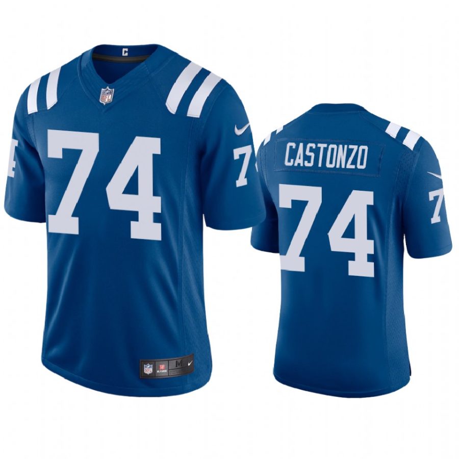 mens colts anthony castonzo royal 2020 vapor limited jersey