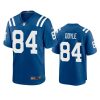 mens colts jack doyle royal 2020 game jersey