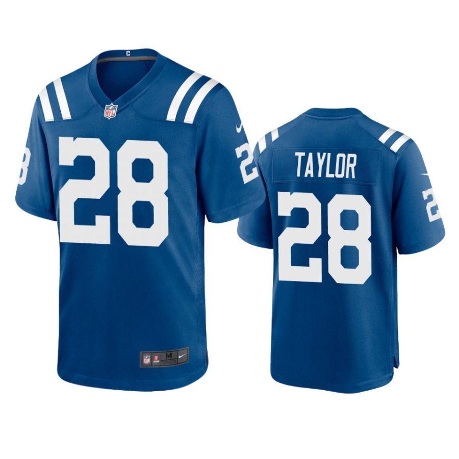 mens colts jonathan taylor royal game jersey