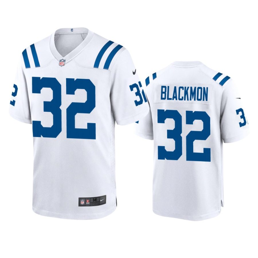 mens colts julian blackmon white game jersey