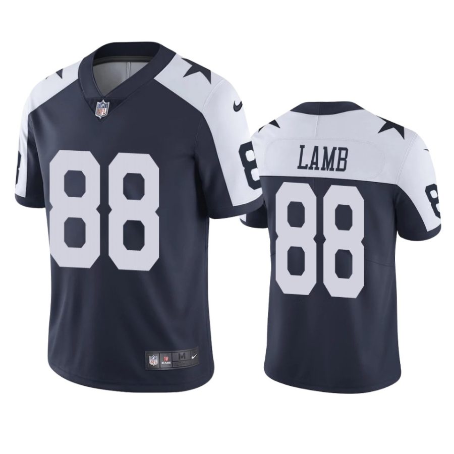 mens cowboys ceedee lamb navy alternate vapor limited jersey