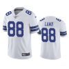 mens cowboys ceedee lamb white vapor limited jersey