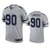 mens cowboys demarcus lawrence gray inverted legend jersey