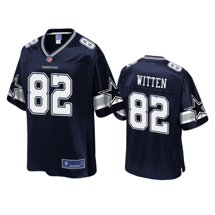 mens cowboys jason witten navy pro line jersey