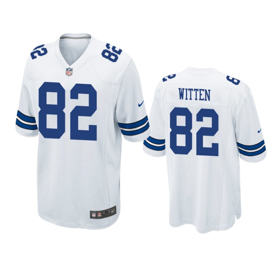 mens cowboys jason witten white game jersey