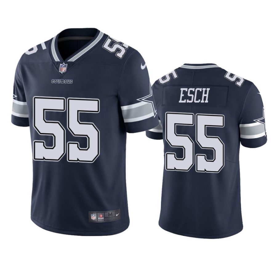 mens cowboys leighton vander esch navy vapor untouchable limited jersey