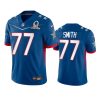 mens cowboys tyron smith royal game 2022 nfc pro bowl jersey