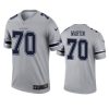 mens cowboys zack martin gray inverted legend jersey