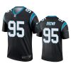 mens derrick brown panthers black legend jersey