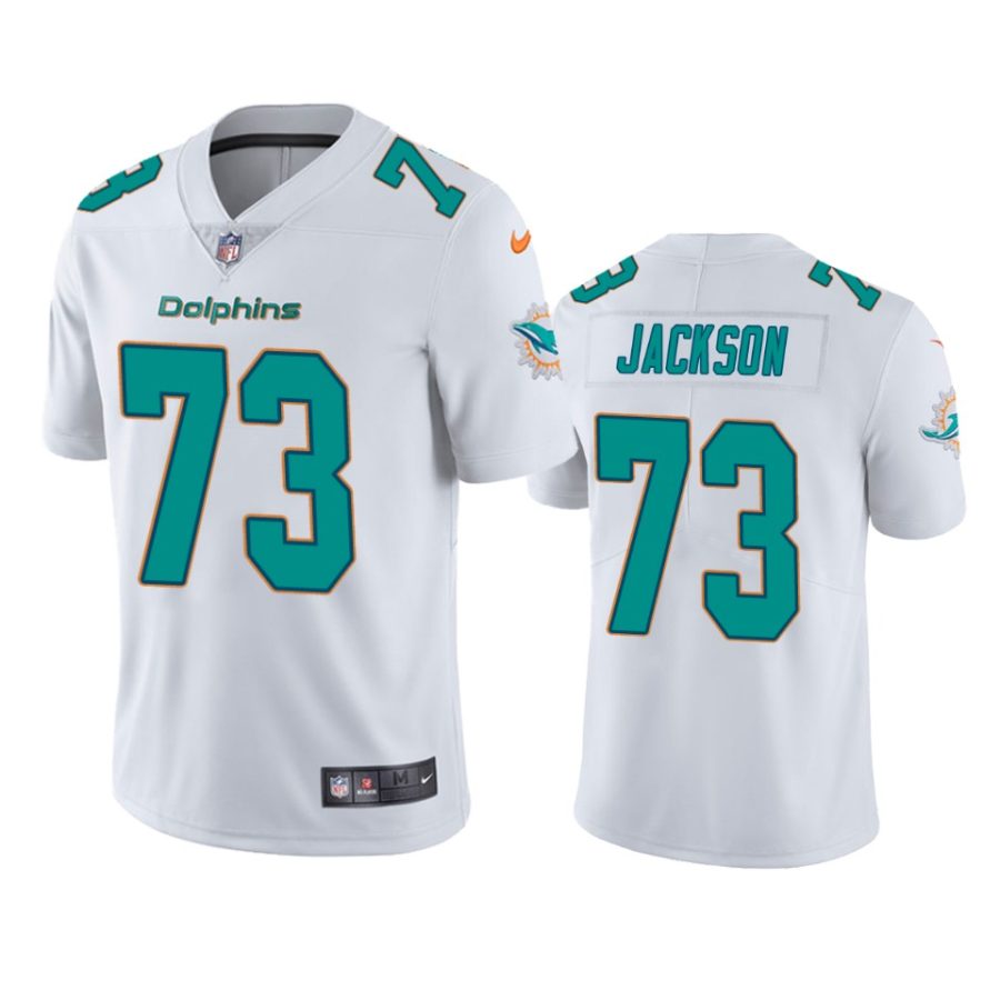 mens dolphins austin jackson white vapor limited jersey