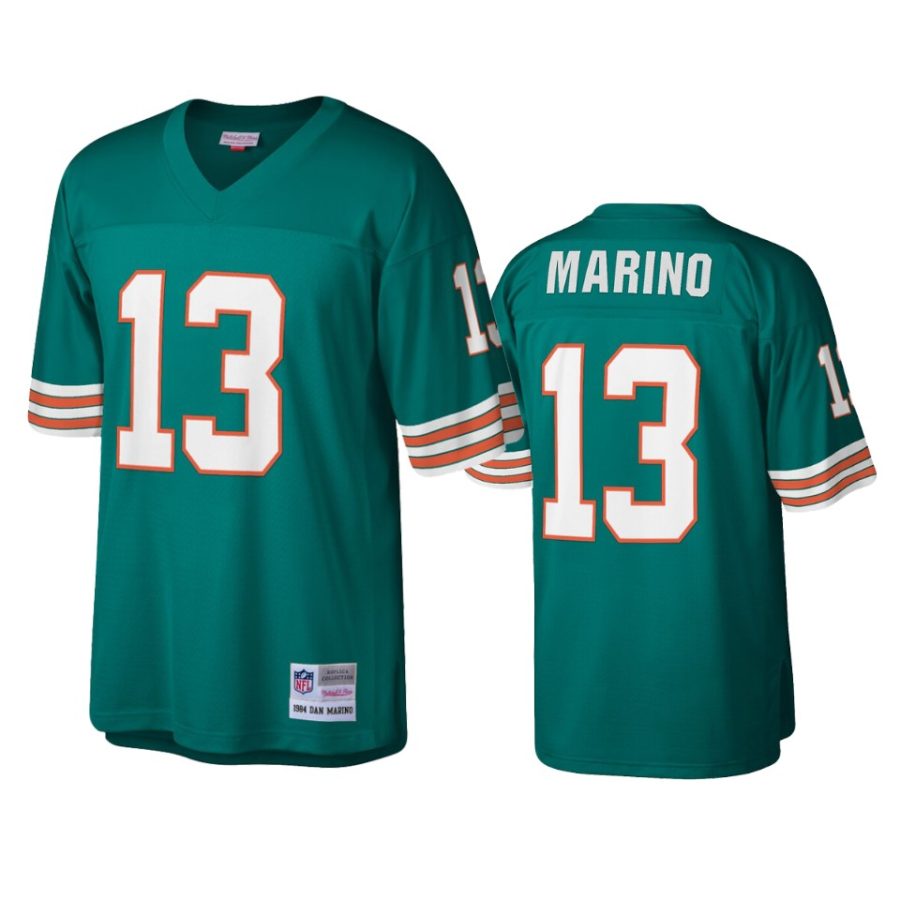 mens dolphins dan marino aqua vintage replica jersey