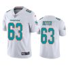 mens dolphins michael deiter white vapor limited jersey